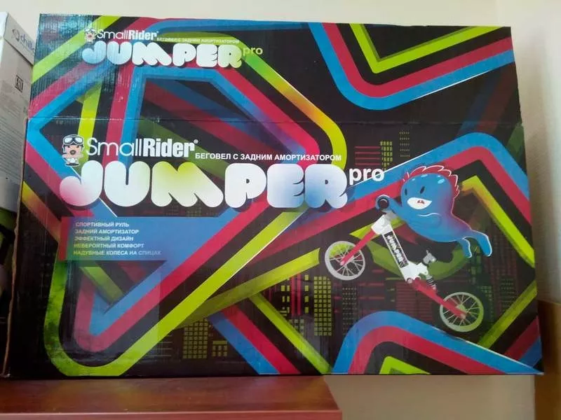 Продаётся беговел с амортизатором Small Rider Jumper Pro 3