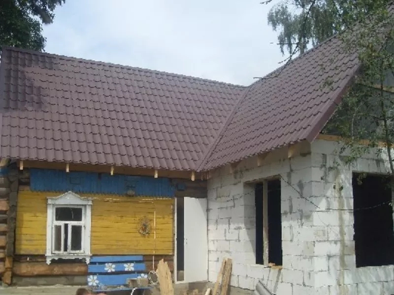 Подъем деревянных домов и вагончиков. Реконструкция и ремонт крыш. Укрепляем старый фундамент.