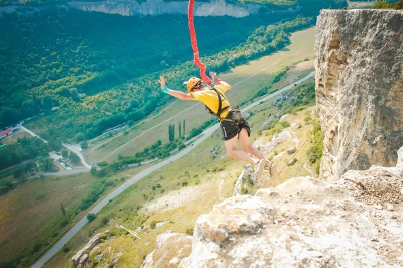 Прыжки с большой высоты - RopeJumping 4