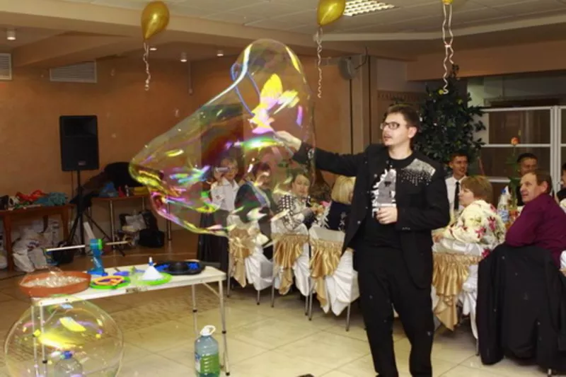 Шоу мыльных пузырей детские торжества вечеринки