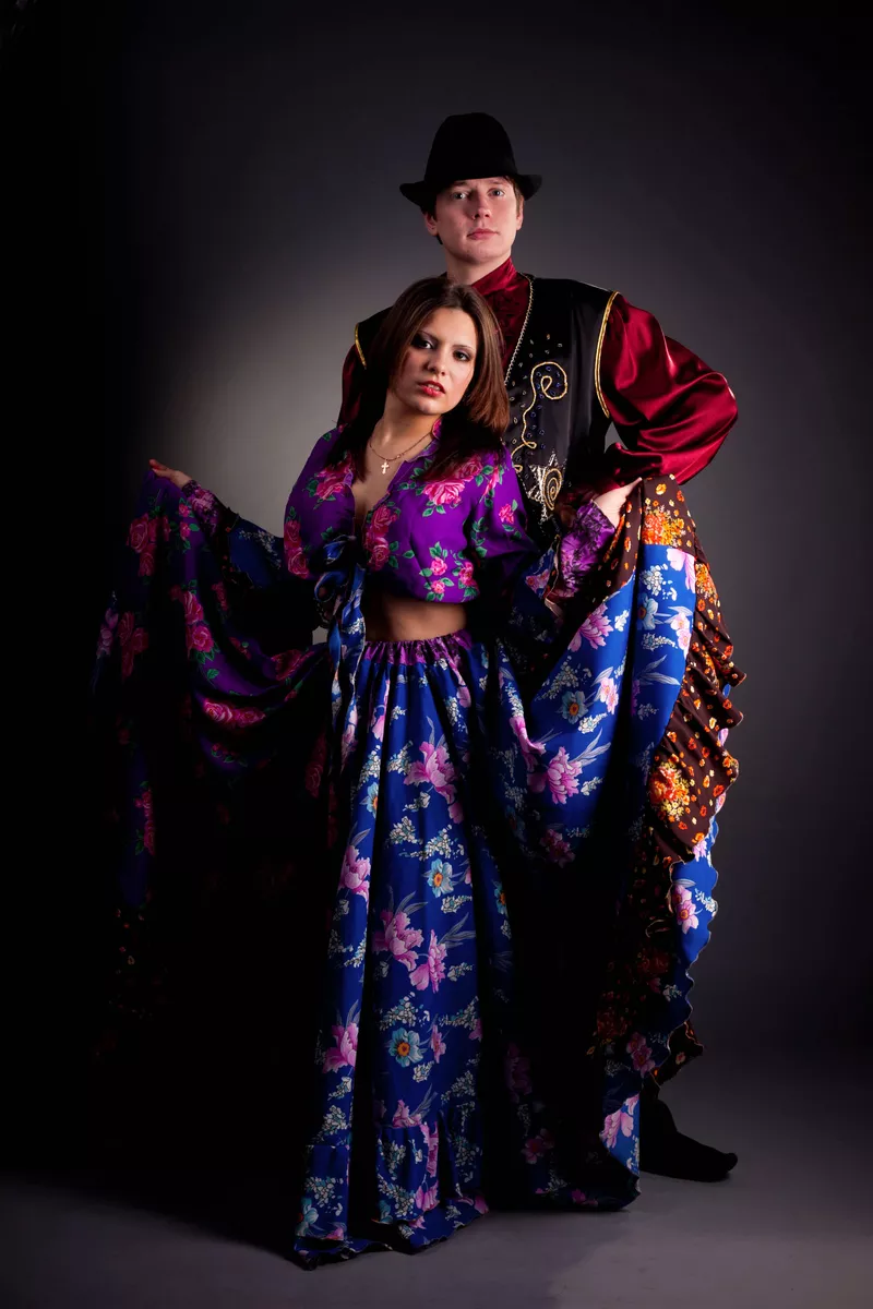 цыганские платья, восточные наряды, кимоно-наряды маскарада 2