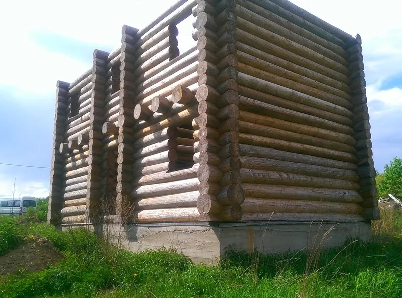 Пять деревянных домов срубов ручной рубки без единого гвоздя 5