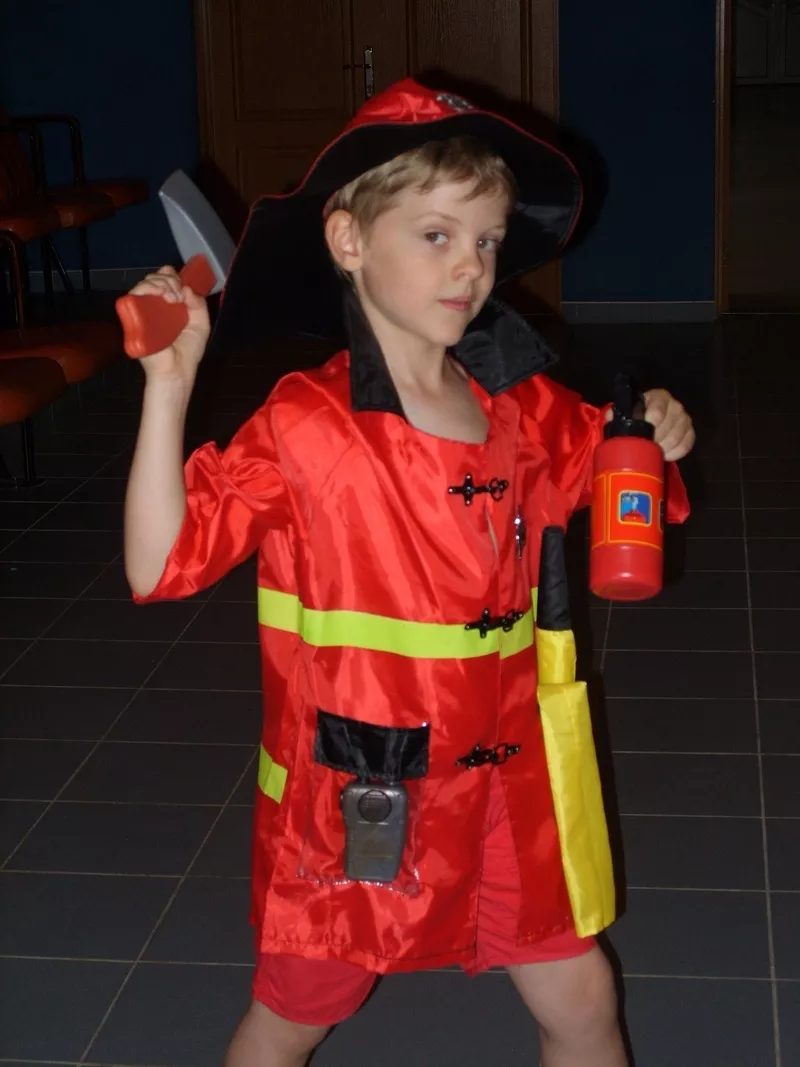 полицейский, пожарник, Алладин, фея-детям карнавальные костюмы 3