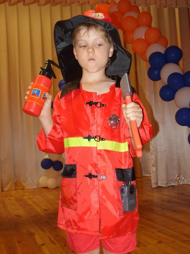 полицейский, пожарник, Алладин, фея-детям карнавальные костюмы 4