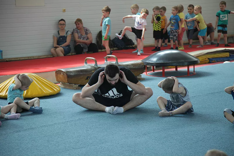 Кружок гимнастики для детей в Минске 2