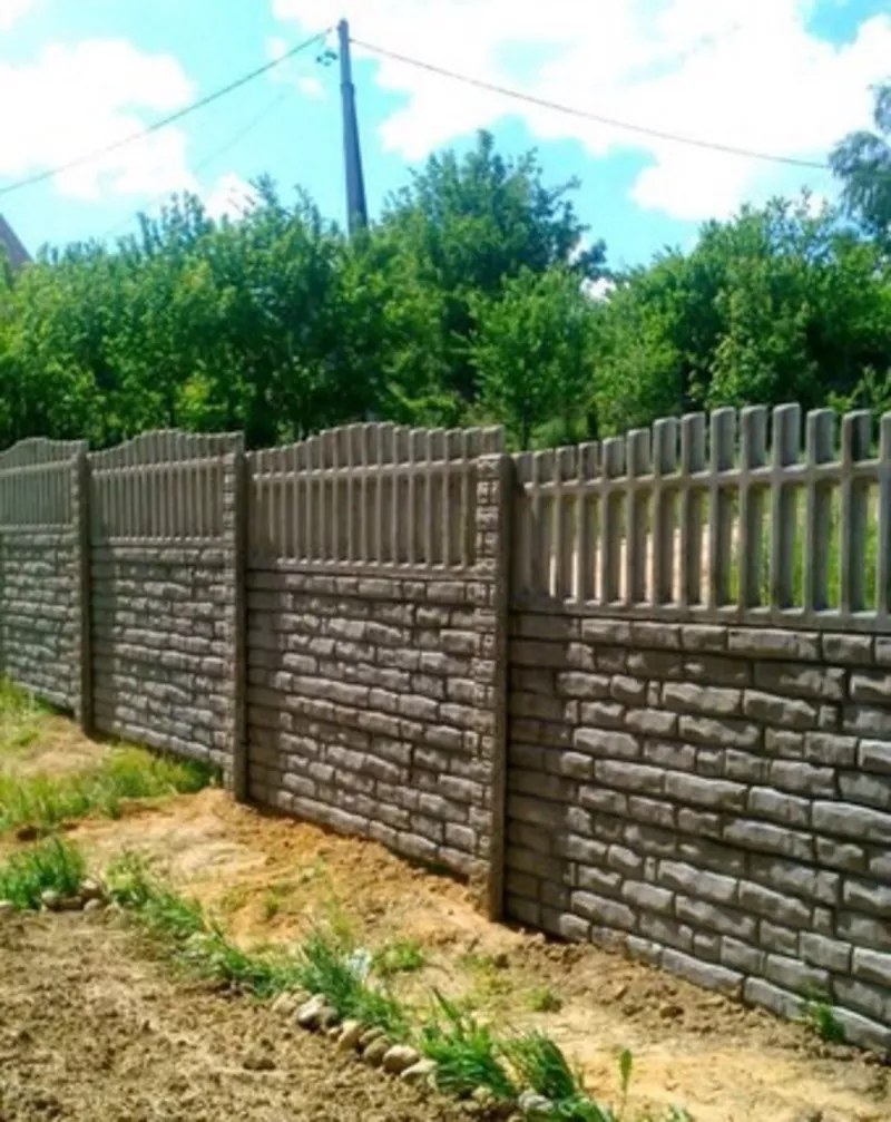 Забор железобетонный Минск