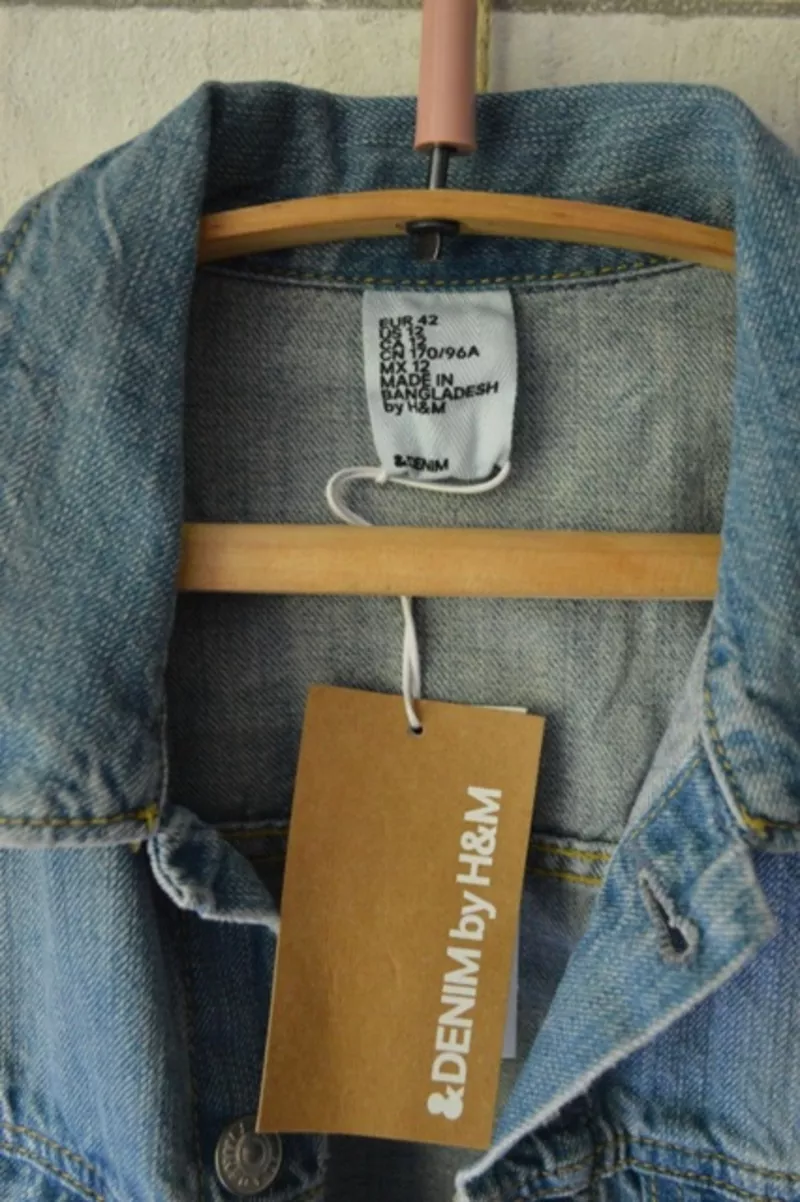 Женская джинсовая куртка H&M 3