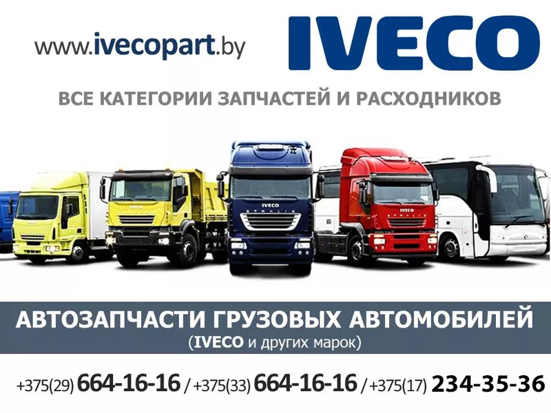 Автозапчасти грузовых автомобилей IVECO и др. авто.