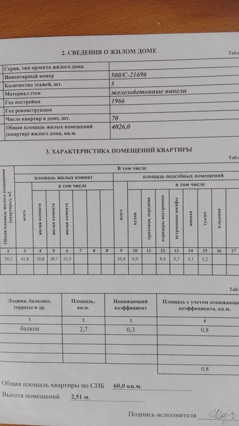 Продам 3 комнатную квартиру,  ул. Притыцкого 24 2