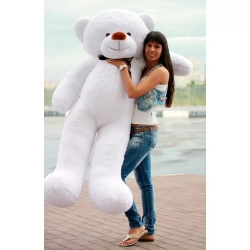 Милый плюшевый медведь 210 см 7