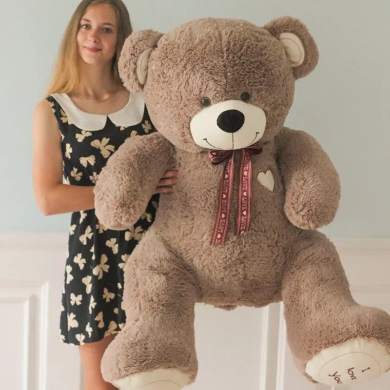 Необычный подарок -плюшевый медведь 160 см 9