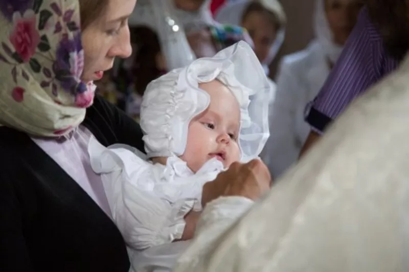 Профессиональная фотосъемка Обряд крещения в Минске