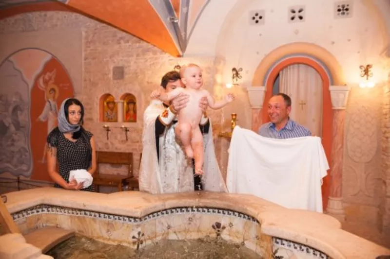 Профессиональная фотосъемка Обряд крещения в Минске 2
