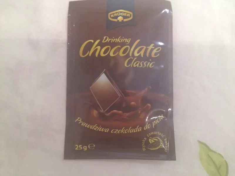 какао-напиток MixFix фирмы KRUGER,  Горячий шоколад фирмы KRUGER 2