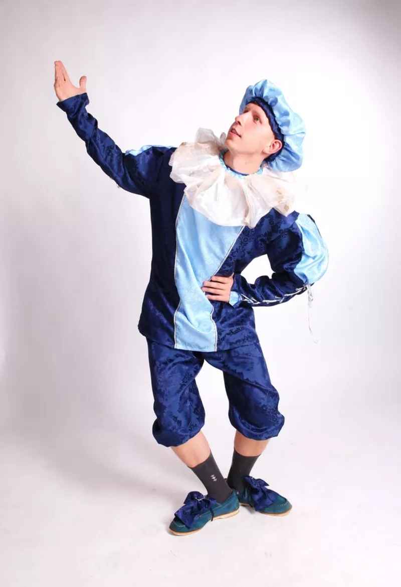 маскарадные и  сценические костюмы к новому году -снегурочка, принц, шут 14