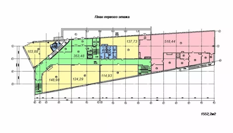 Сдам Торговое помещение 518м2,  ул.Скорины 2 2