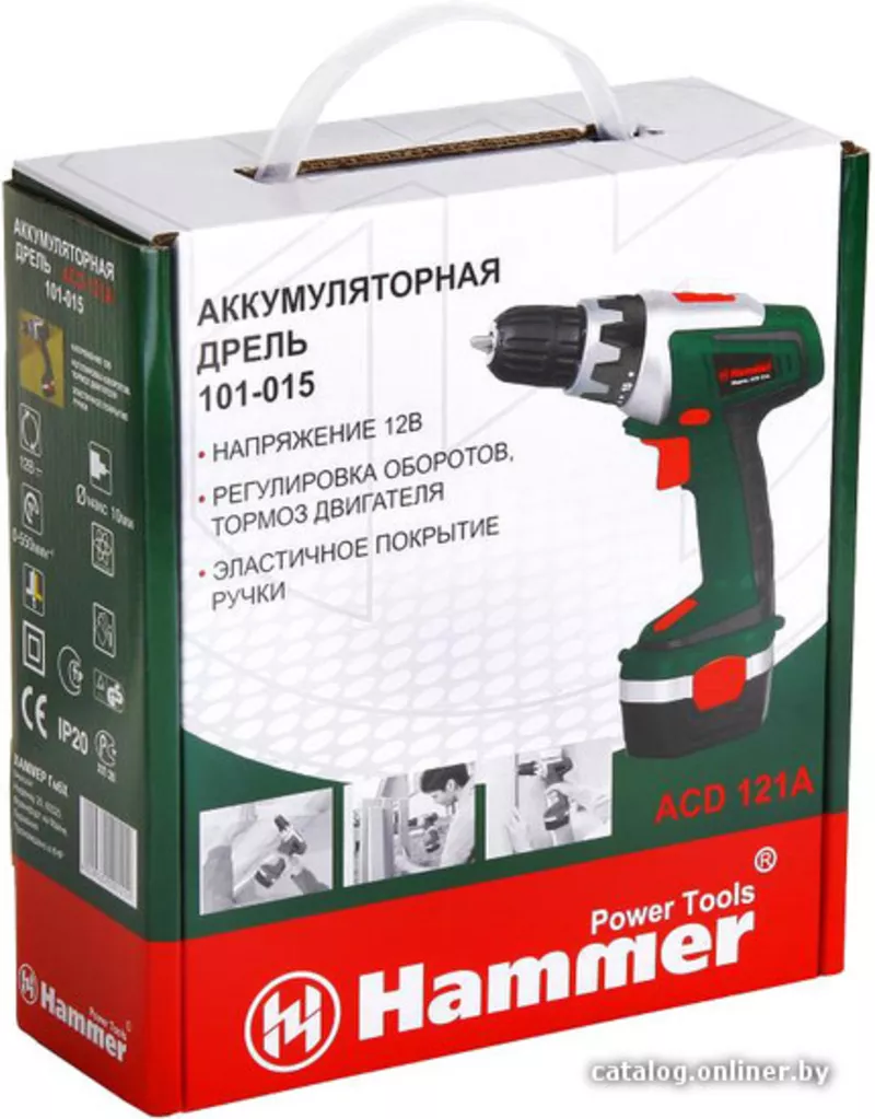 Дрель-шуруповерт Hammer ACD121A Минск 2