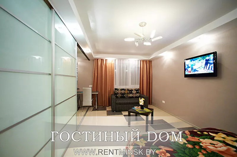 1-комнатные апартаменты гостиничного типа на сутки в центре Минска 5