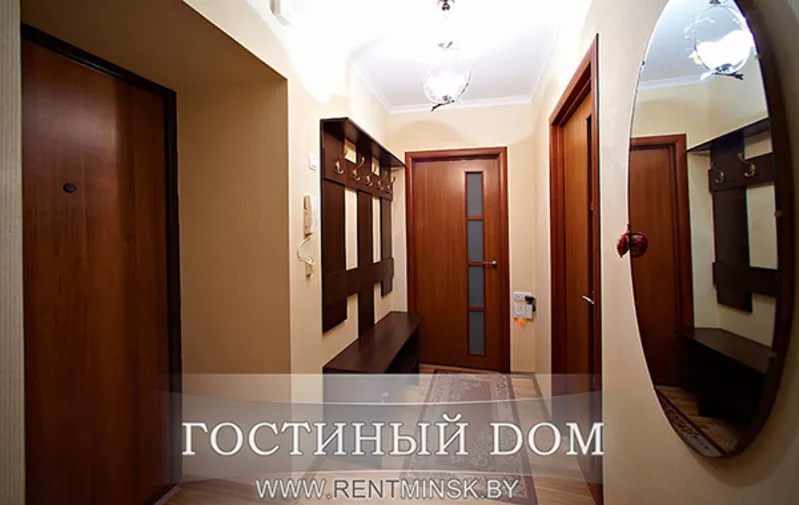 3-комнатная уютная квартира гостиничного типа на сутки в Минска,  в шаг 6