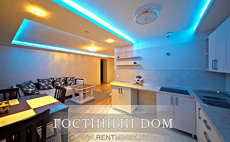 3-комнатная VIP квартира гостиничного типа для посуточной аренды на на 6