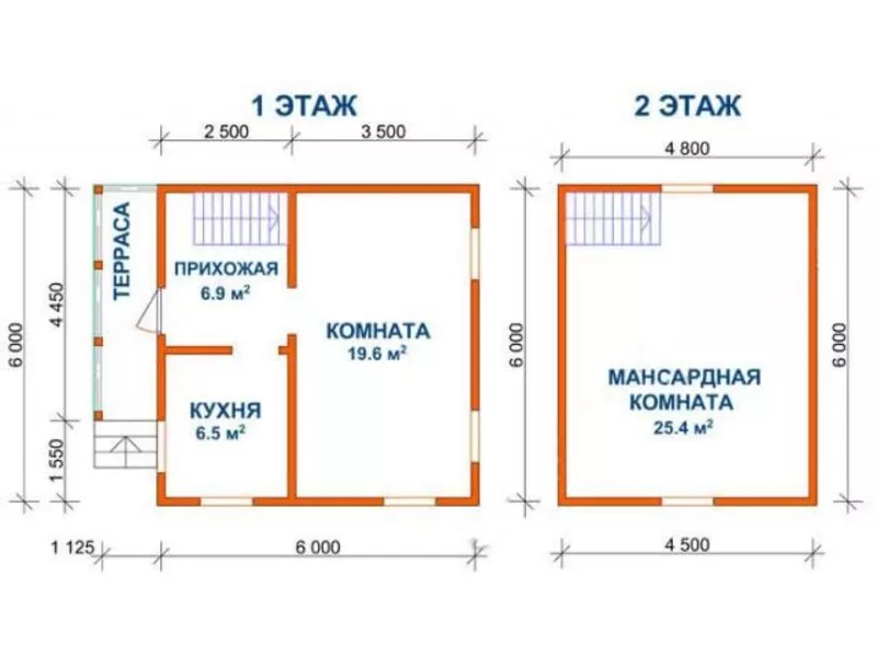 Сруб Дома или Бани из бруса доставка и установка в Столбцы 5