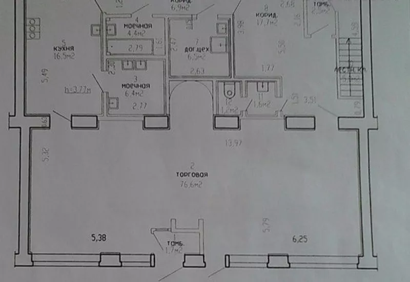 Предлагаем в аренду торгов. помещение пр.Независимости 104,  148м2. 2