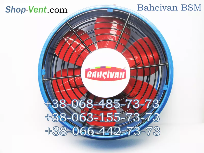 Осевой(приточный,  вытяжной,  вентилятор охлаждения) Bahcivan BSM 