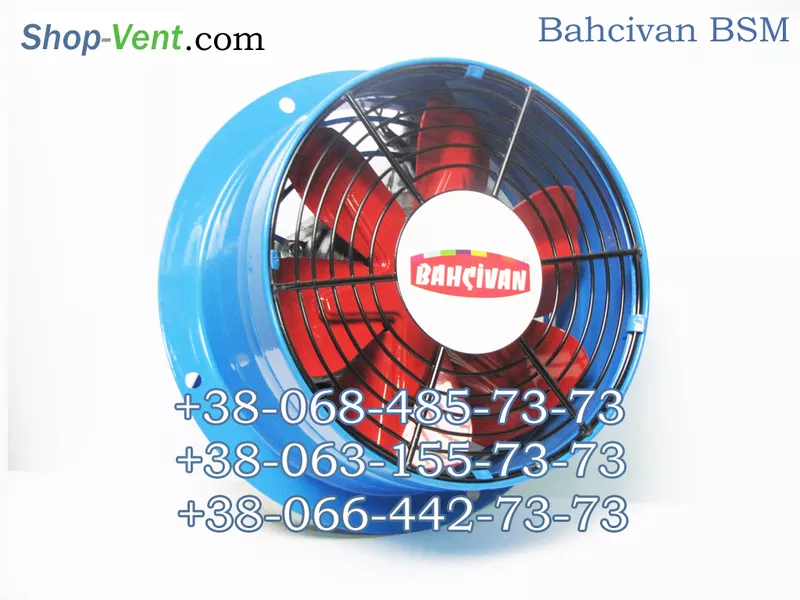 Осевой(приточный,  вытяжной,  вентилятор охлаждения) Bahcivan BSM  2