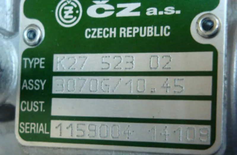 Турбокомпрессор К27-523-02 МАЗ CZ Strakonice 6