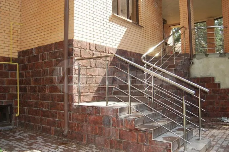 Перила для лестниц из нержавеющей стали 2