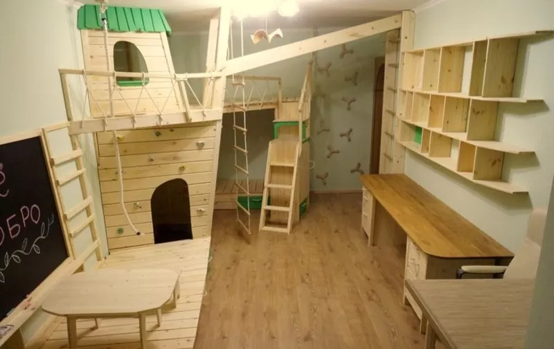 Детская комната. Развивающие игровые пространства. Детская мебель. 11