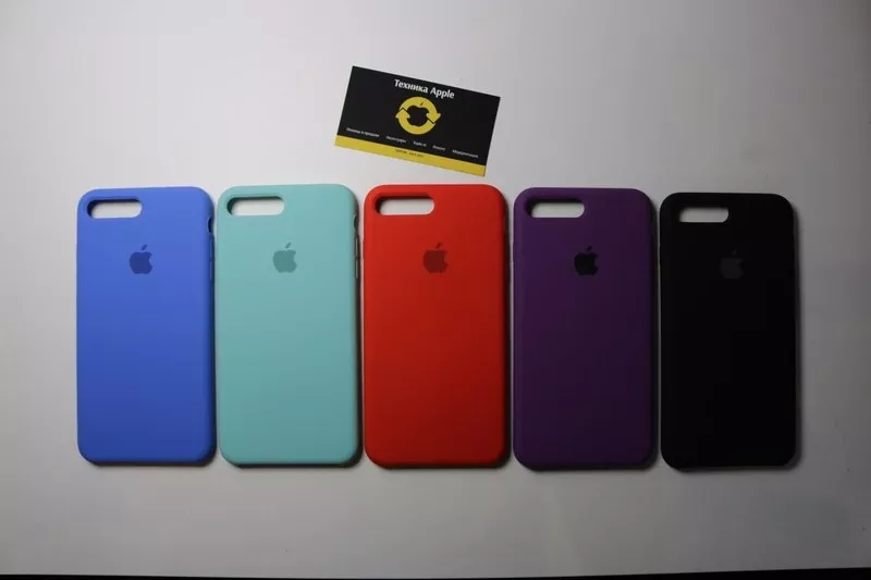 Apple Silicone Case Iphone 5 SE 6s 6 6+ 6s+ 7 7+ 8 8+ Все цвета. Доставка. 5