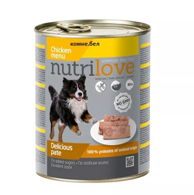 Паштеты и консервы Nutrilove 