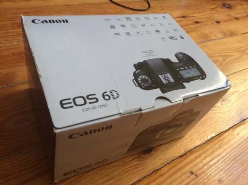 Зеркальный фотоаппарат Canon EOS 6D Body (WiFi,  GPS) 8