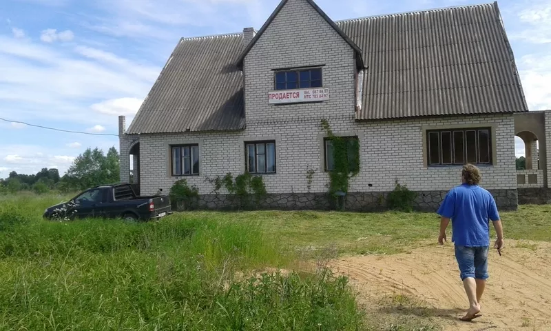 Продам дом в Поставском районе на берегу озера