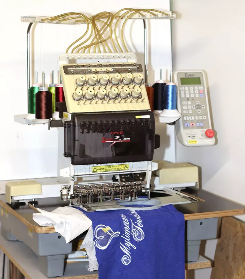 промышленная вышивальная машина  TOYOTA EXPERT AD860