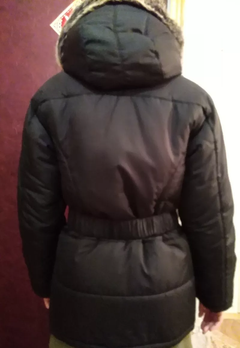 Куртка женская зимняя. Удлиненная. 46-48 размер. На  синтепоне + байка 2