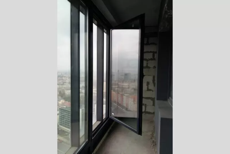 Алюминиевые балконные рамы под ключ в Минске. Недорого 2