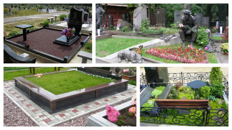 Благоустройство могил Минск 2