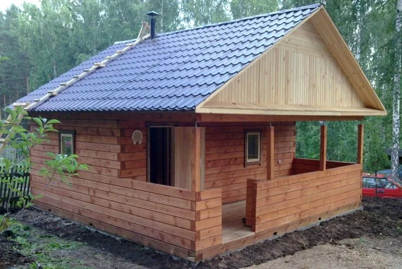 Строительство деревянных бань в Минской области 4