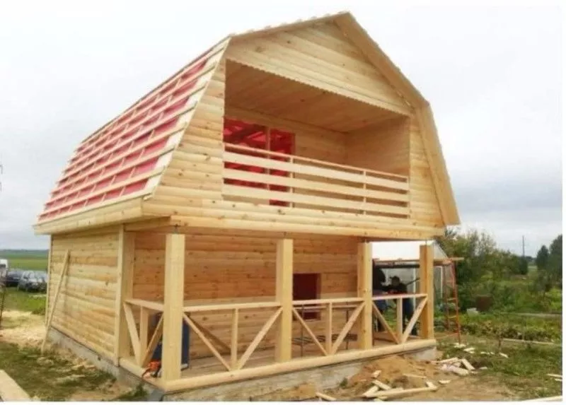 Строительство деревянных домов,  бань из бруса 3