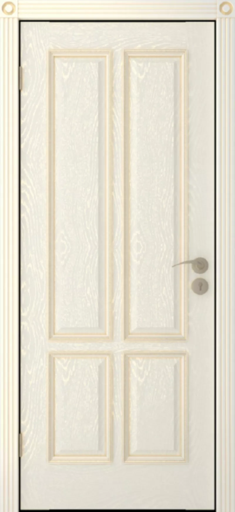 Межкомнатные двери с белой эмалью. 9