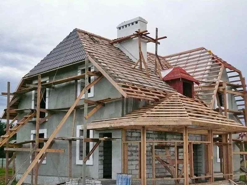 Построим дом от фундамента до крыши 5
