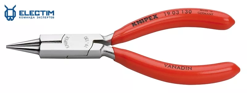 Круглогубцы с режущей кромкой KNIPEX KN-1903130