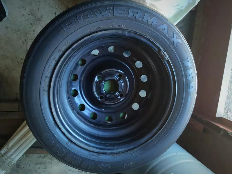 Kumho шина и диск для Daewoo Tacuma Дэу Такума 4